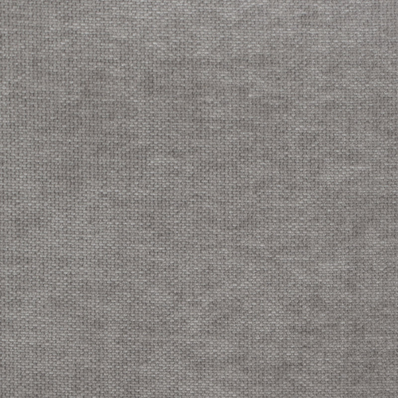 Luxe Gray Polyester 2-Piece L-Shaped Sectional with Square Arms