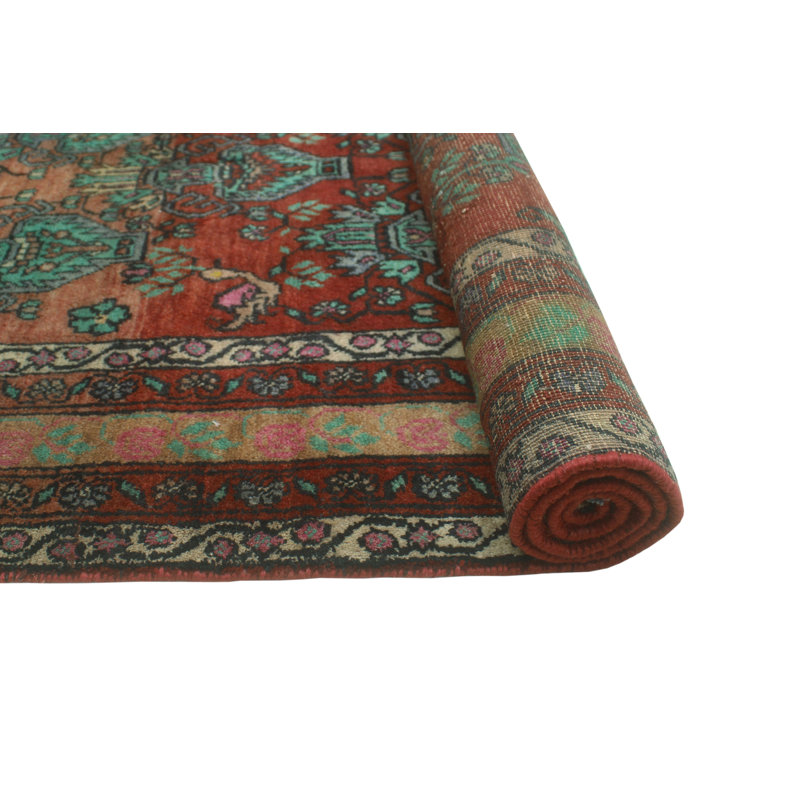 One-of-a-Kind 3'1" X 5'1" New Age Wool Area Rug in