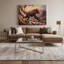Faune gélifiée sur toile, art mural brun-716008244