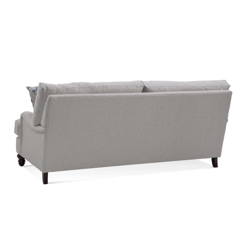 Luna Sofa, Honey, Off White Textured Performance Fabric; 0865-91