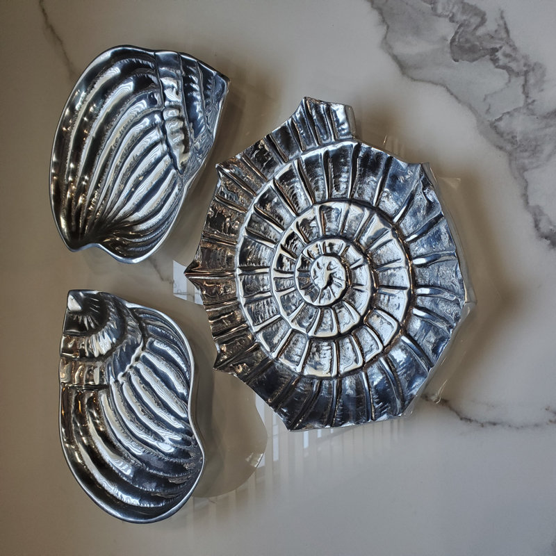 Brayland Pewter Tray - Set of 3
