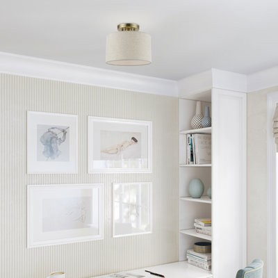 Dikla 1-Light 10" Semi Flush Mount