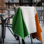 Irish Flag Wool Throw