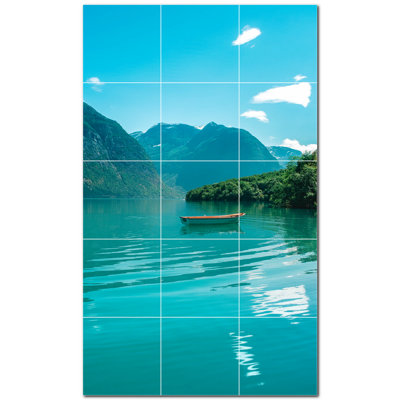 Panneau décoratif en céramique satinée 8 po x 8 po