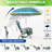 Suoma High Back Beach Chairs with Umbrella, Cooler, Cup Holder & Backpack Straps, Heavy Duty(2 Pack)