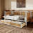 Traditional Style Rattan Daybed With 2 Drawers For Guest Room-997142735-997142734