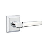 Milano Flat Passage (Hall & Closet) Door Lever with Square Rosette