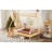 Full House Platform Bed With Stairs, Solid Wood Twin Bed Frame, Low Profile And Childlike Fun Design, Natural-151978092-151978094