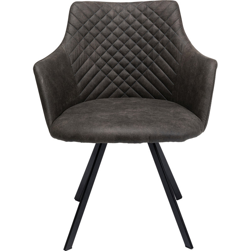 Coco Upholstered Dining Chair, Anthracite