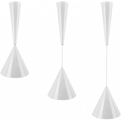 Luminaire suspendu conique à 1 lumière Adila