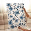 Motif floral de fleur bleue-322621394