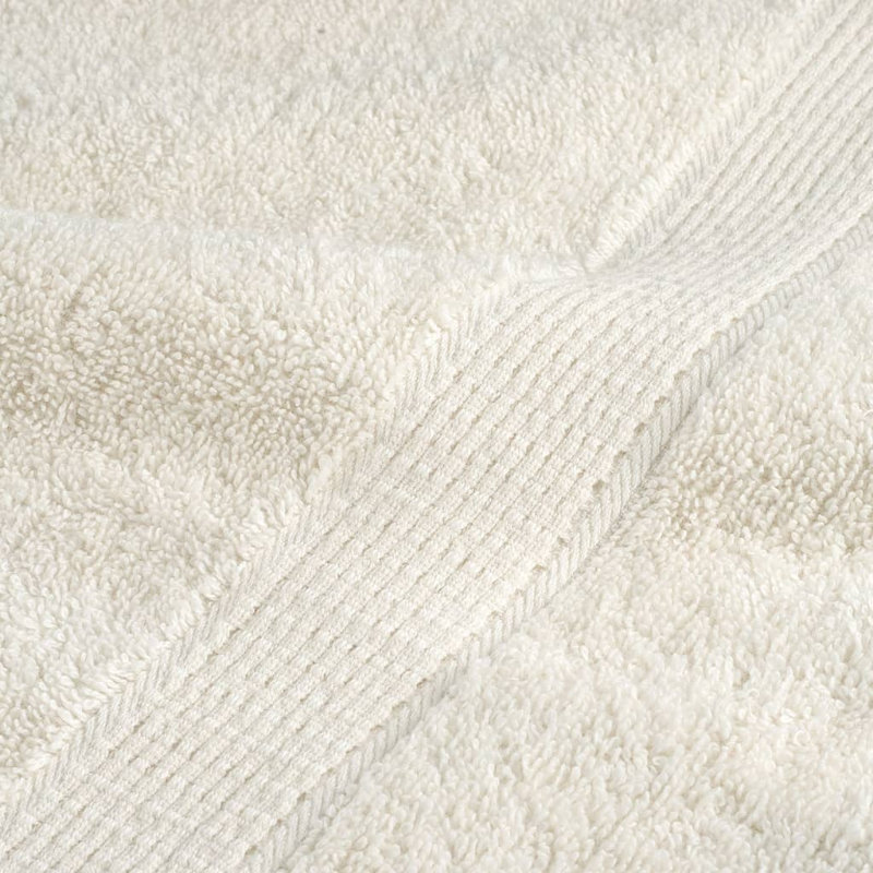 Premium Shower Towels SOLUND 4Pcs 600Gsm, Cream, Hand Towels - 4 Pack