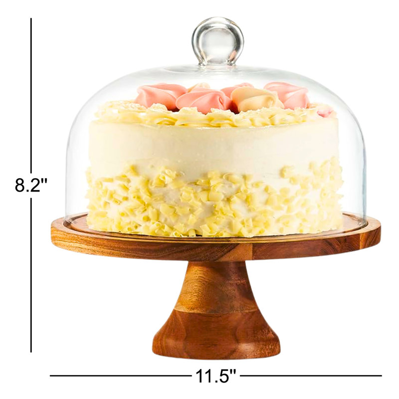 Présentoir à gâteaux et dôme Grove