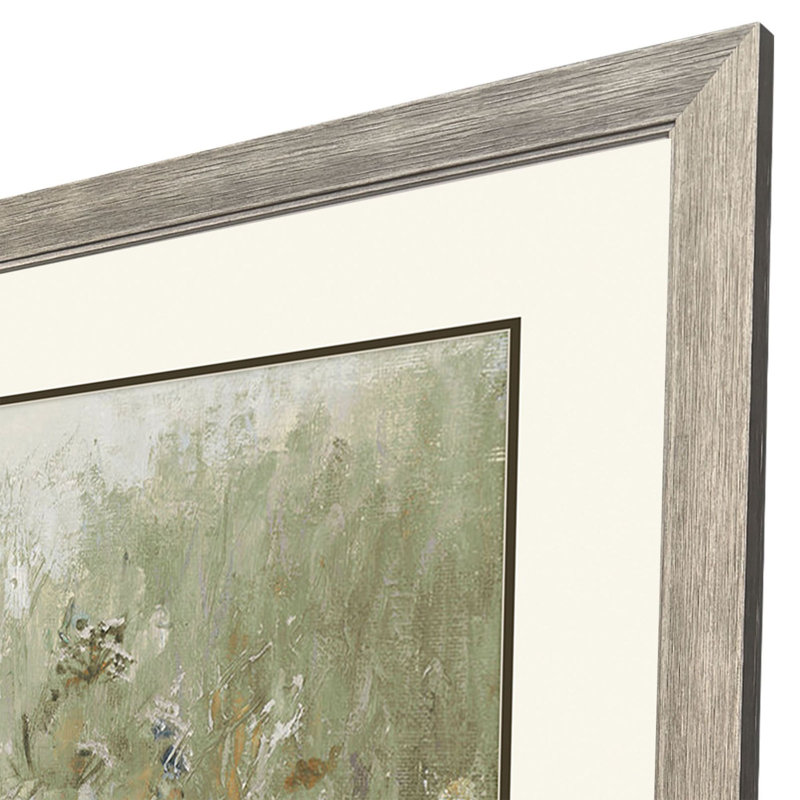 Mistful Summer Meadow Framed Art