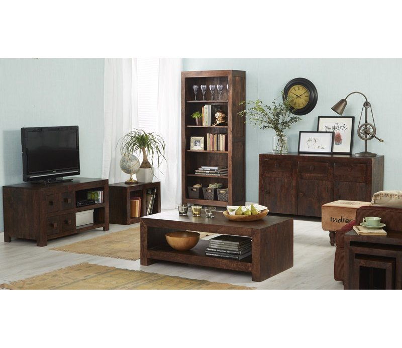 Rosscott Solid Wood Accent Stool