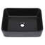 Lavabo de salle de bain vasque rectangulaire en céramique blanche L 24 po x l 15 po