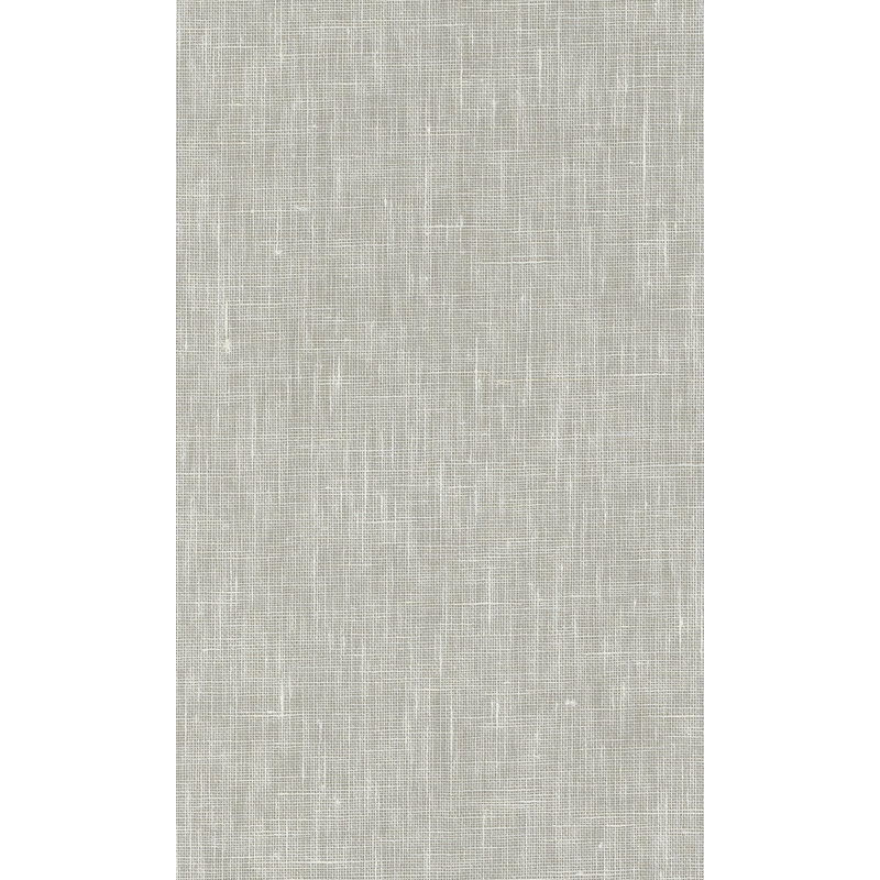 Papier peint en toile de lin Pi., Beige/gris