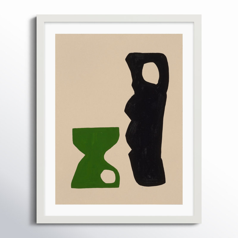The Conversation Print by Michael Kempen, 30" H x 24" W x 1.25" D, White