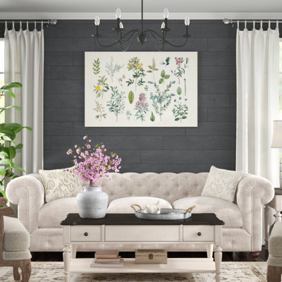 Victorian Garden IV-sans cadre, reproduction d’art sur toile
