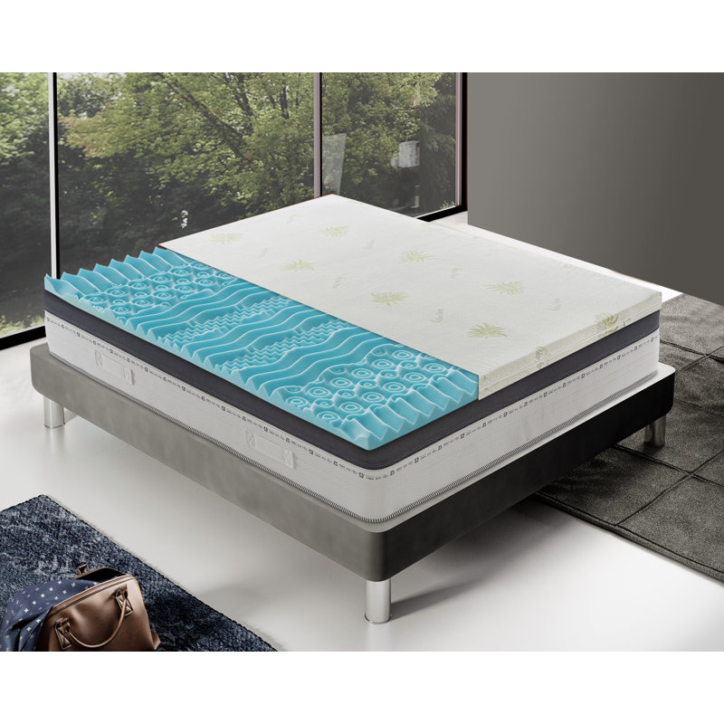 5 cm Memory Foam Topper Tabyana, European Kingsize (160 x 200cm)