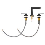 ZLINE Rubicon Modern Widespread Bath Faucet in Champagne Bronze