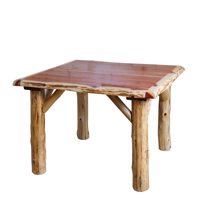 Table de salle à manger en bois massif Fowey Family