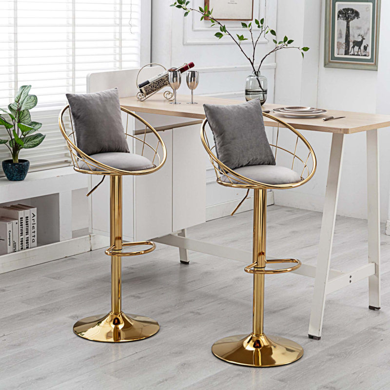 Tabouret Julliette, Gris