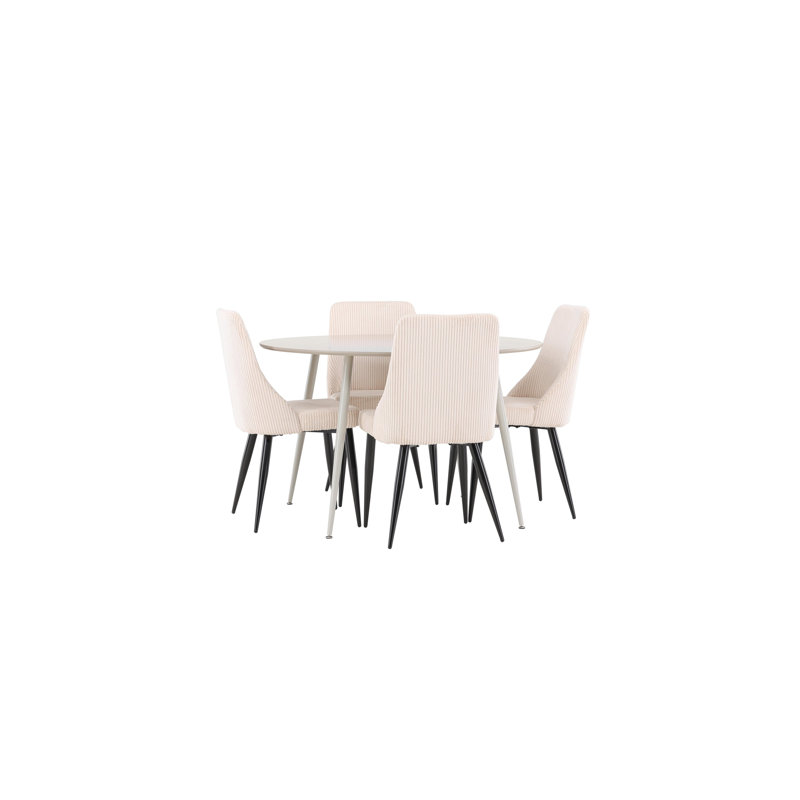 Tidwell 4 - Person Dining Set