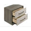 Table de chevet 2 tiroirs Edmondson
