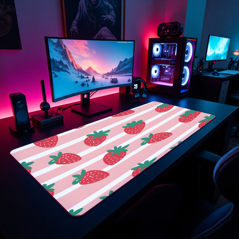 Polyester Desk Pad, 31.5x15.5