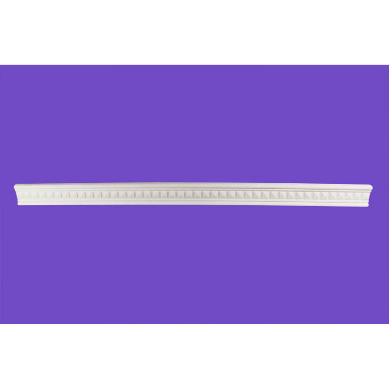 Primed White Urethane Ornate Crown Moulding 95"