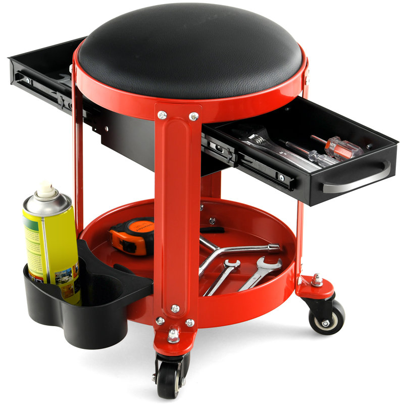 Ergonomic Stool with Footrest