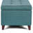Kavanaugh Linen Blend Upholstered Storage Bench