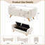Corduroy Upholstered Bench-605244451-605244463