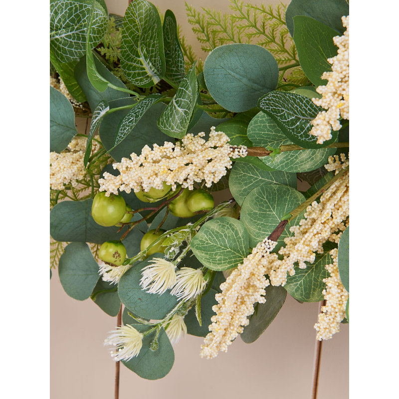 Eucalyptus 80 cm Artificial Wreath
