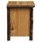 Fireside Lodge Hickory Log Enclosed Nightstand - Natural-984950849
