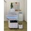 Lavabo spa portatif à circulation d'eau avec shampoing intégré - Noir-136426071