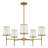 Windley 5-Light Brushed Gold Chandelier