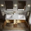 Jute 60" Vanity With Quartz Countertop, Sink And Hardware Included-1944669861