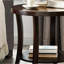Table basse ovale avec tables de bout en bois de bouleau riche, grande présentation, article de salon moderne 3 et fabrication en bois, espace d'exposition, décoration intérieure