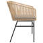 Chaises de patio 2 pièces avec coussins poly rotin-427919033-427919034