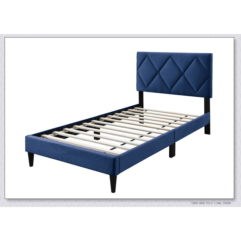 Lits, Double, Bleu marine