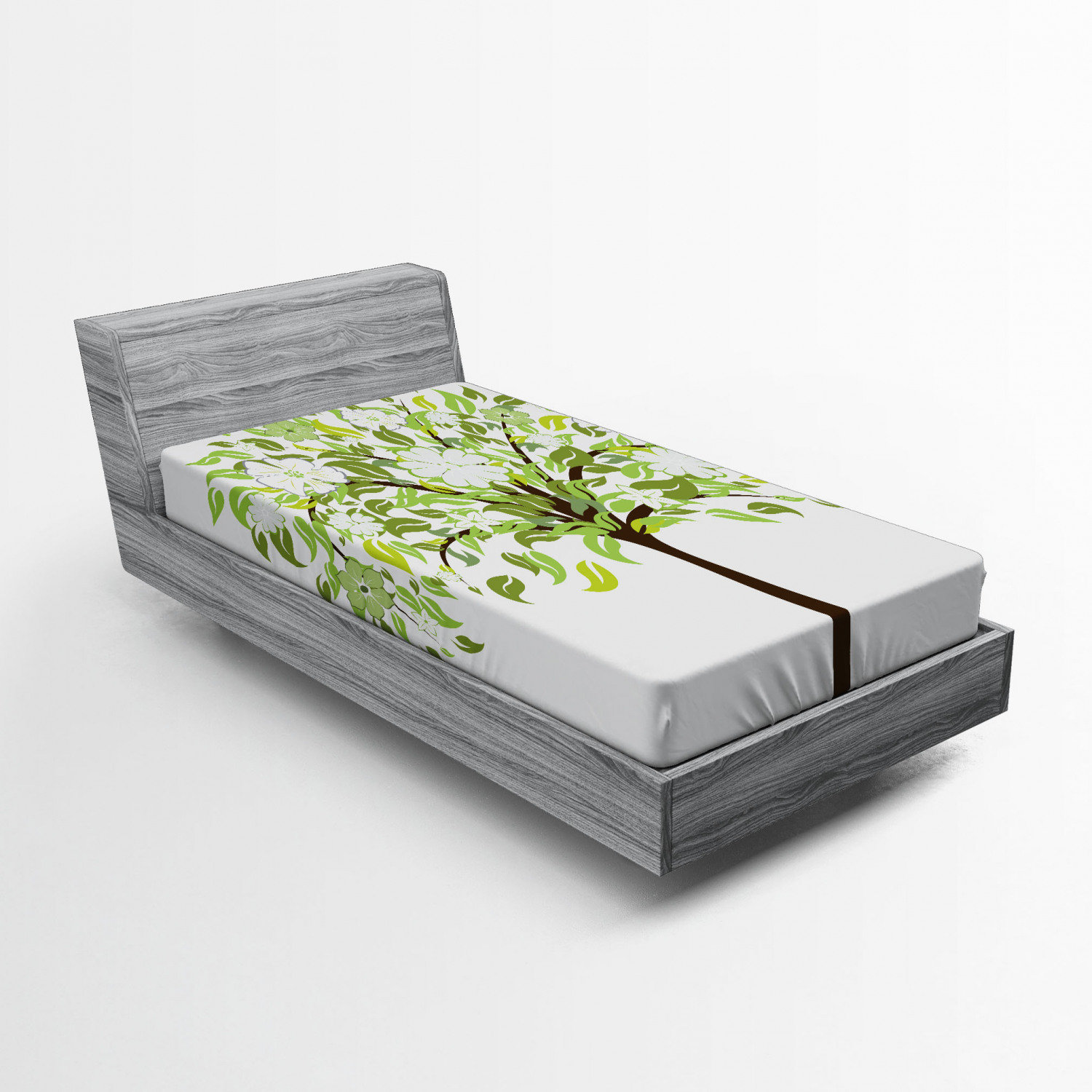 3 Quarter Bed Microfibre Fitted Sheets main image 1