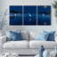 Ensemble de 3 tableaux sur toile tendue-435475180