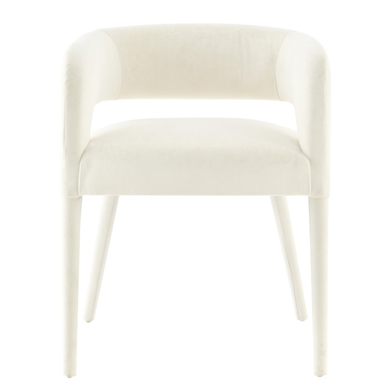 Westborough 20.5'' H Upholstered Armchair, Dainty Cream, Dainty Cream