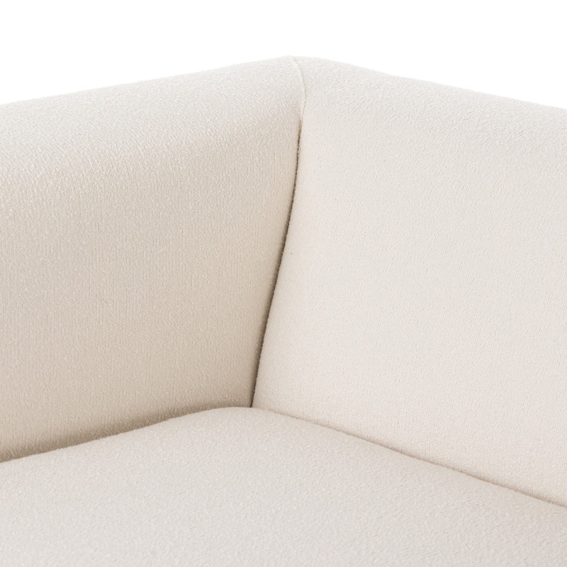 Lawndale Sofa-89"-Napa Sandstone, Fayette Cloud