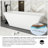 66" White Acrylic Freestanding Bathtub