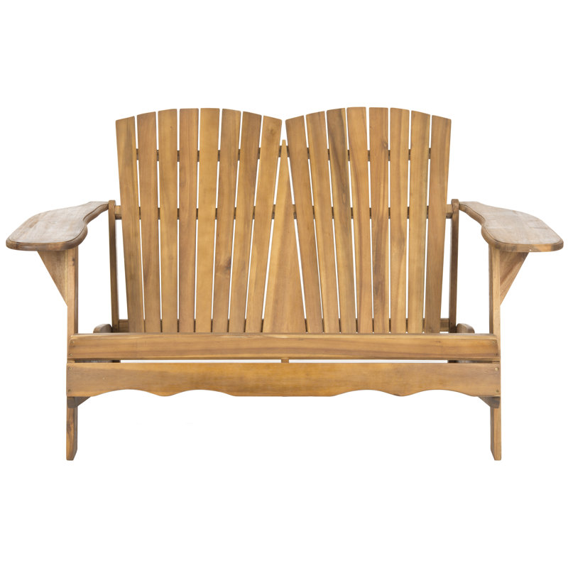 Banc de jardin en bois Hartnell, Naturel