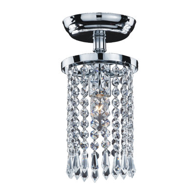 Delisle Crystal Semi Flush Mount