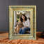 Cadre photo simple 3 pièces 5 "x 7" doré antique